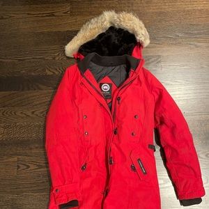 Canada Goose Parka, Red